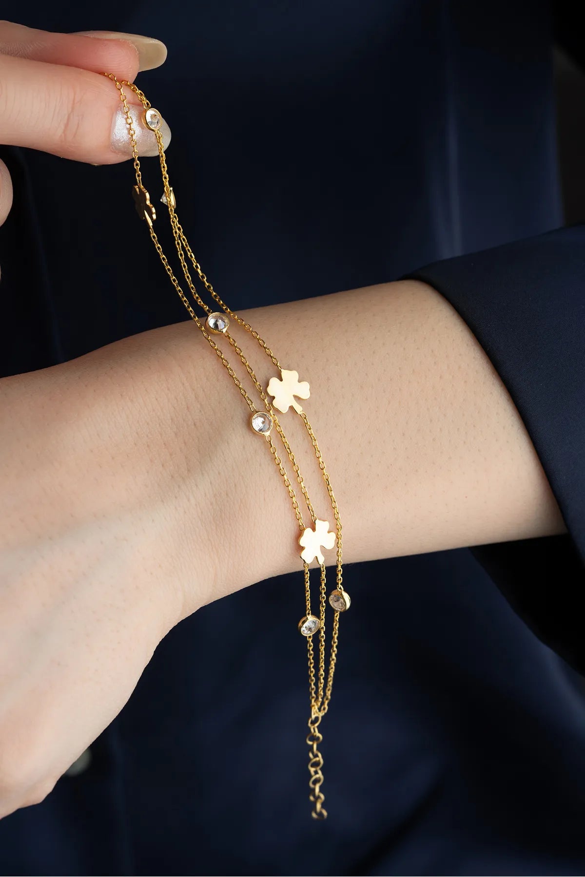 Lucky Layers Bracelet - 925 Silver