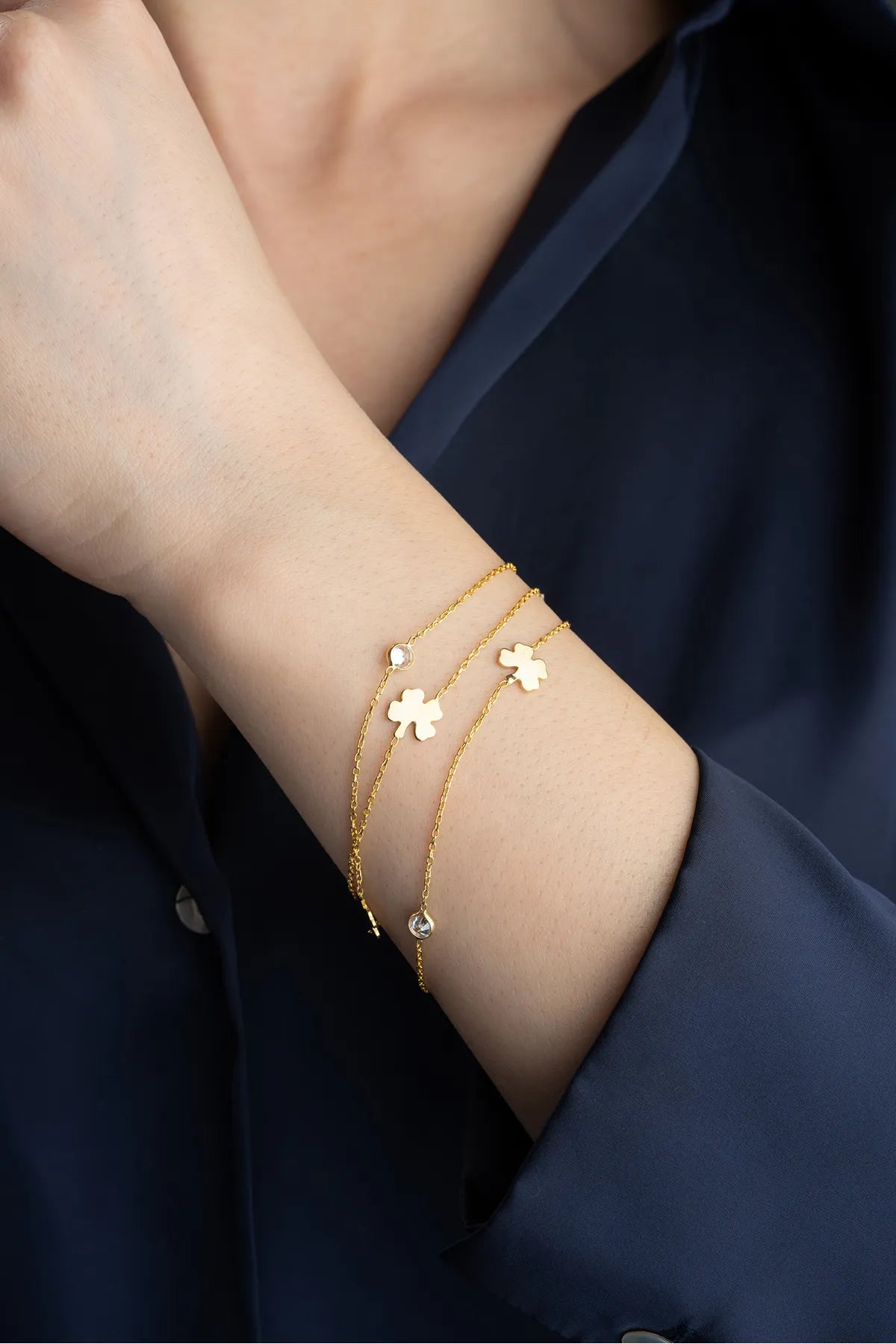 Lucky Layers Bracelet - 925 Silver