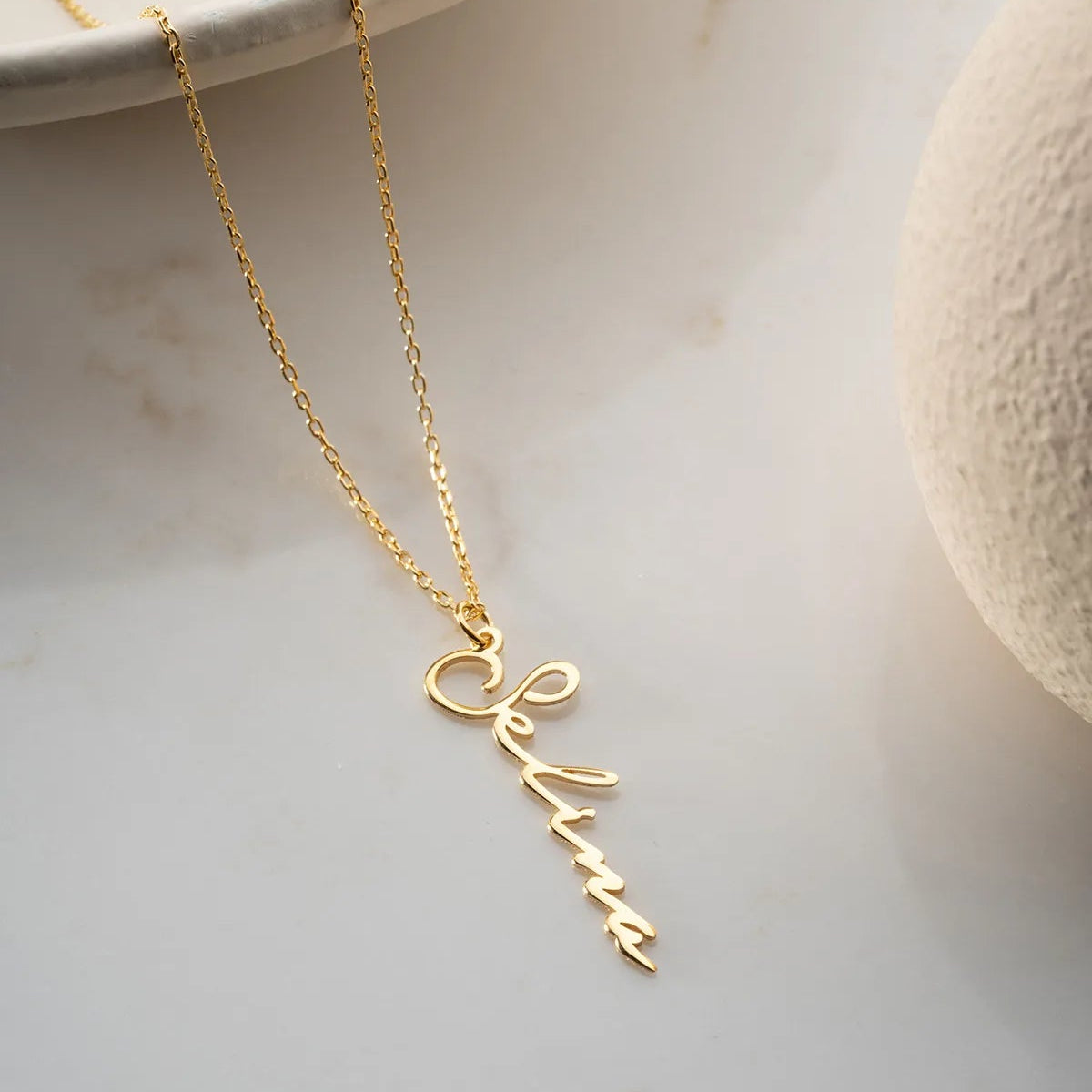Personalized name chain - 925 sterling silver