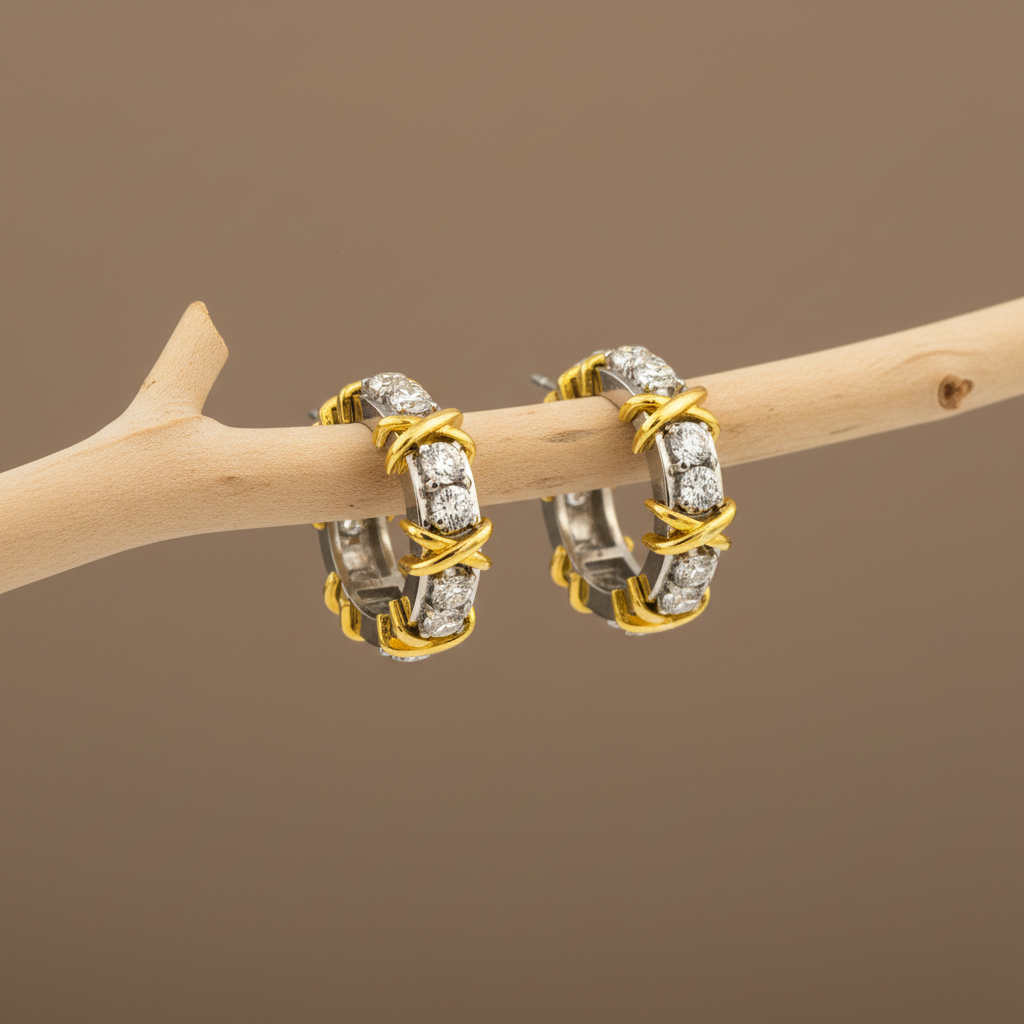 925 sterling silver earrings with zirconia BLAR0144