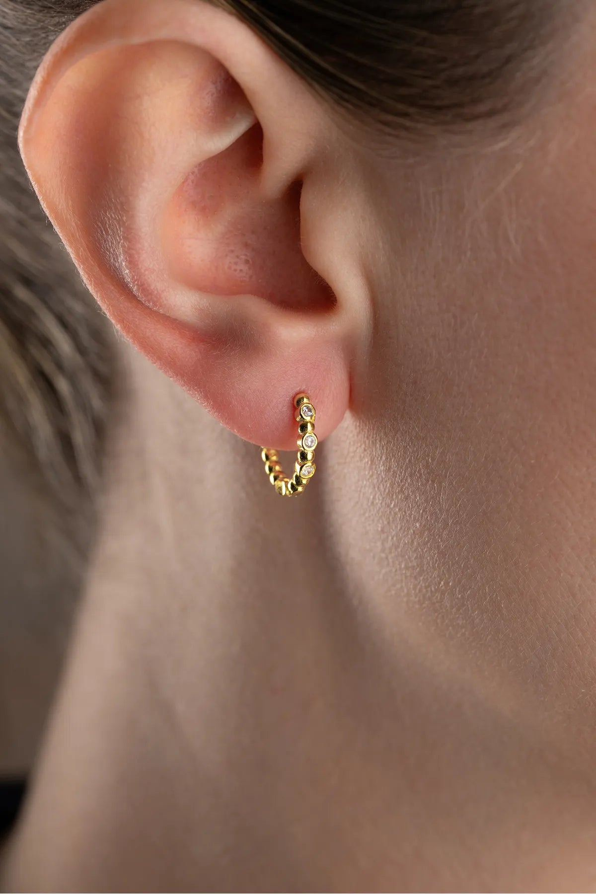 925 Silver earrings with Zirconia