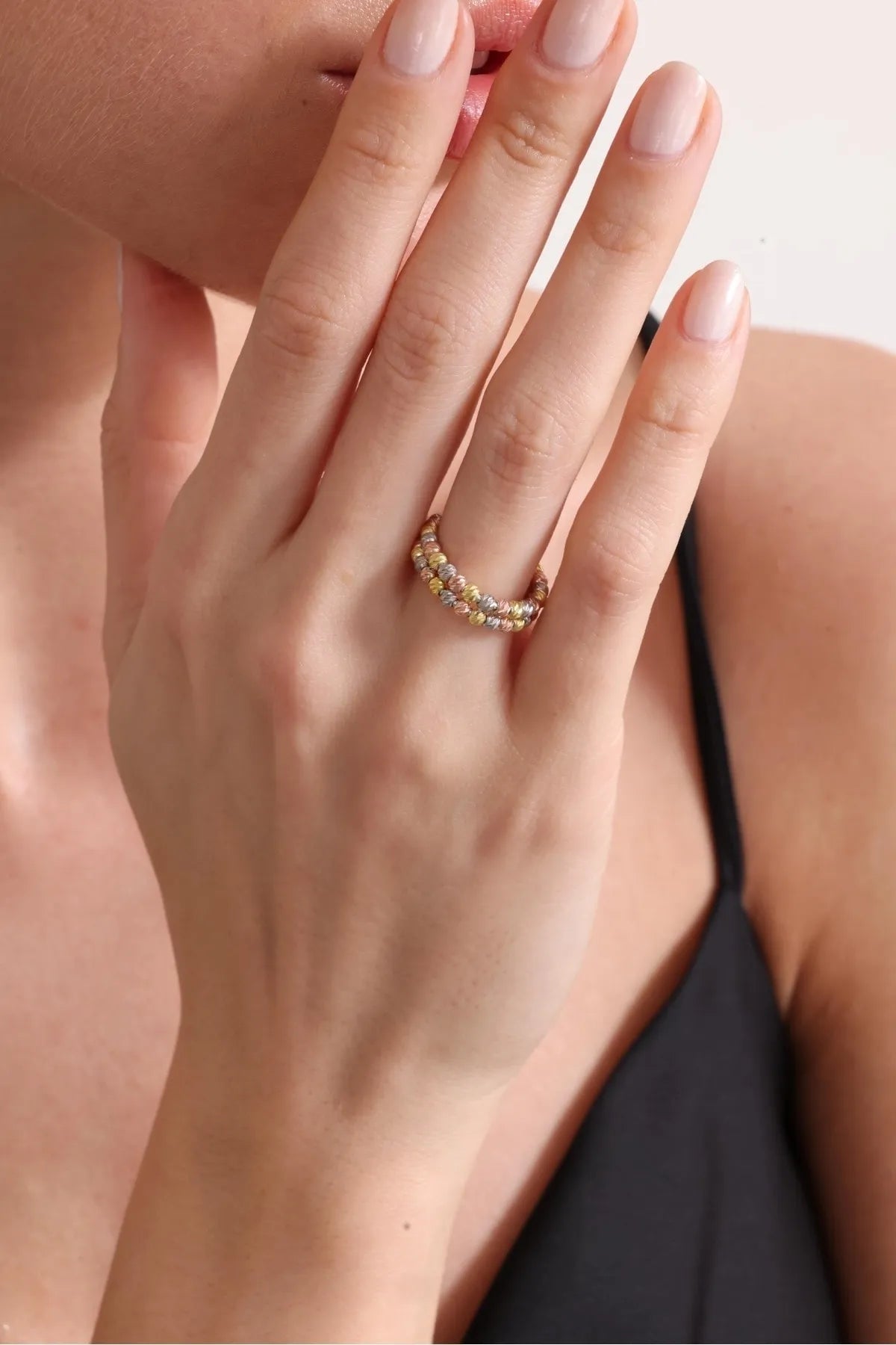 925 Zilveren Rosé Dorika Ring