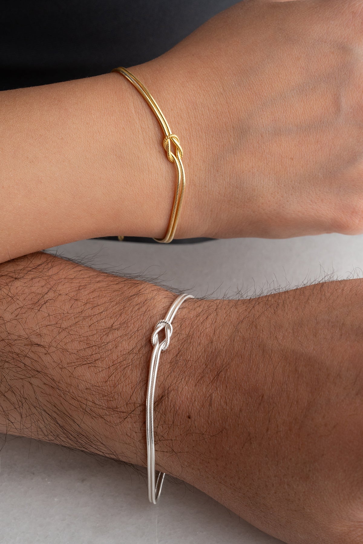 925 Zilver Letter Liefdesknoop Koppel Armband