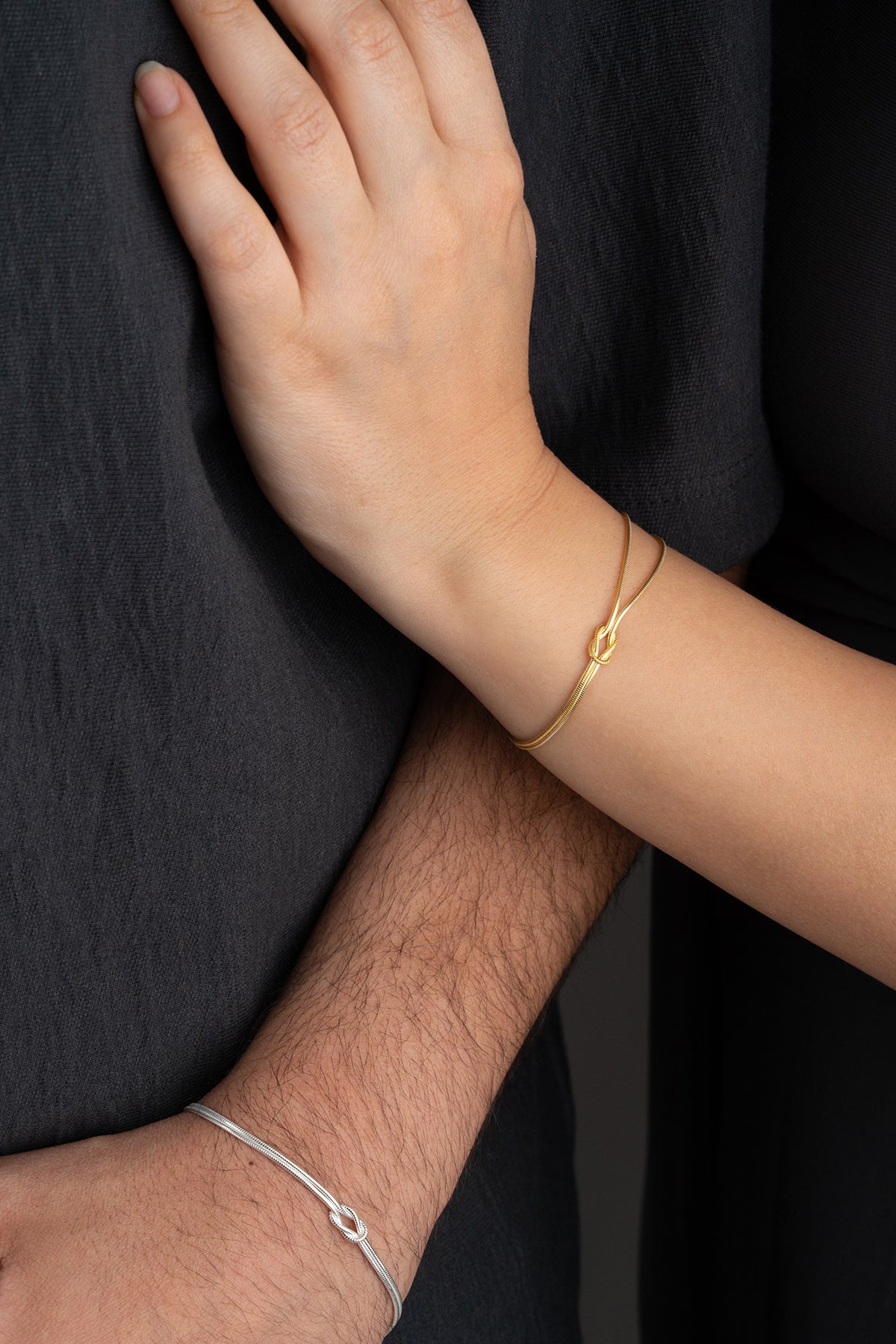 925 Zilver Letter Liefdesknoop Koppel Armband