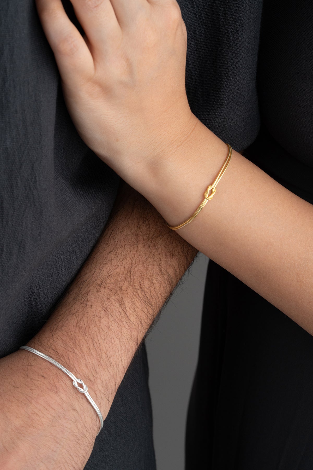 925 Zilver Letter Liefdesknoop Koppel Armband