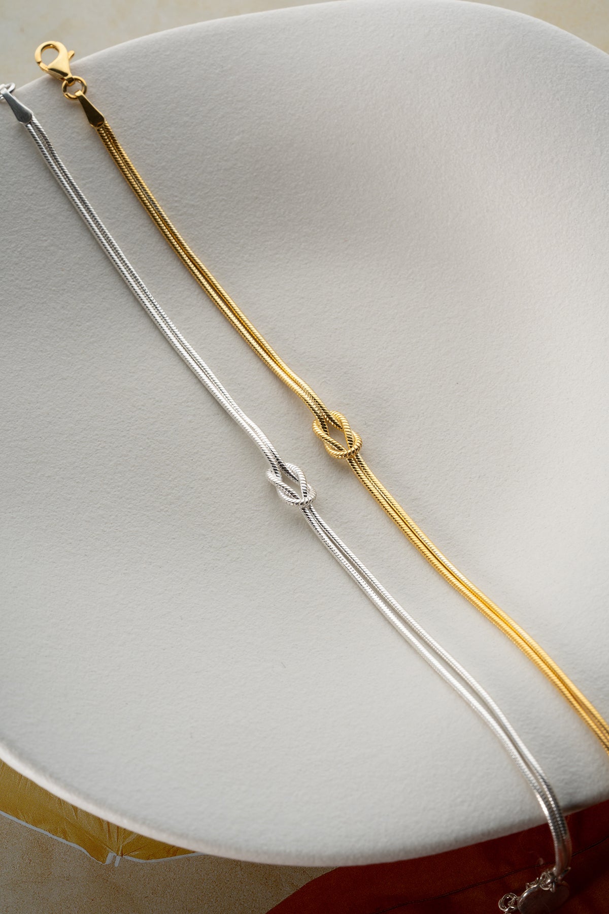 925 Zilver Letter Liefdesknoop Koppel Armband