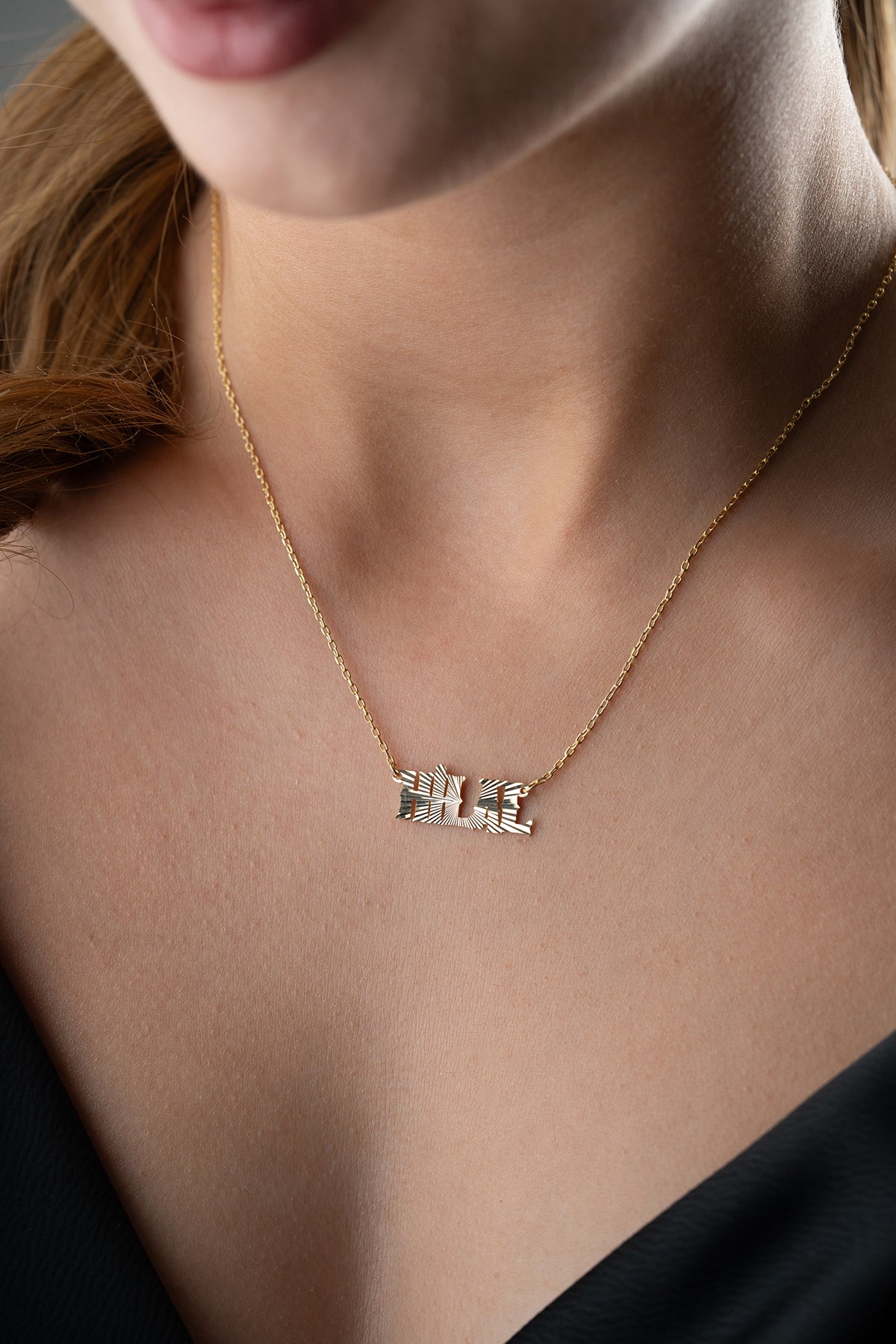 Sunray Name Gepersonaliseerde Zilveren Ketting