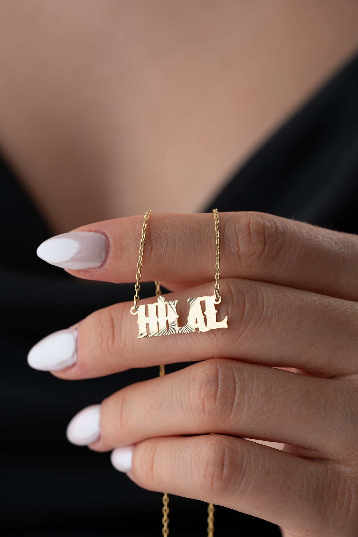 Sunray Name Gepersonaliseerde Zilveren Ketting