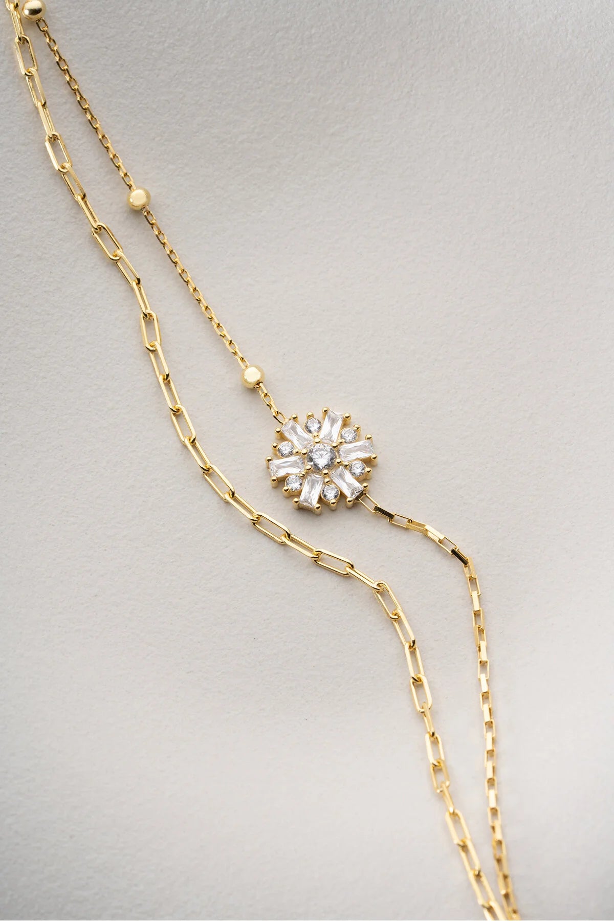 Bloem Armband | 925 Zilver