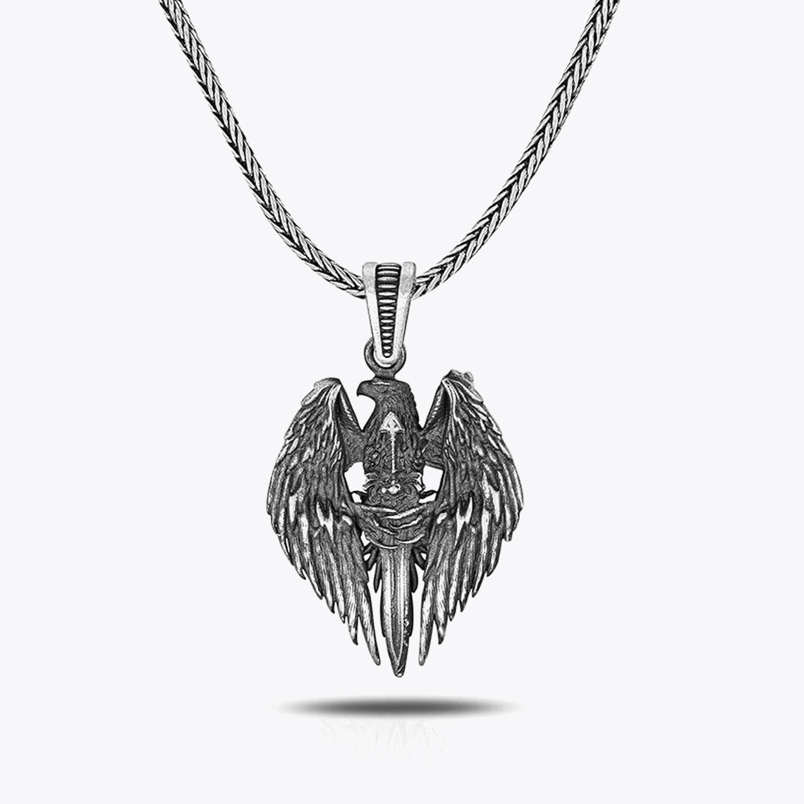 Eagle Pendant Necklace MKR24004K