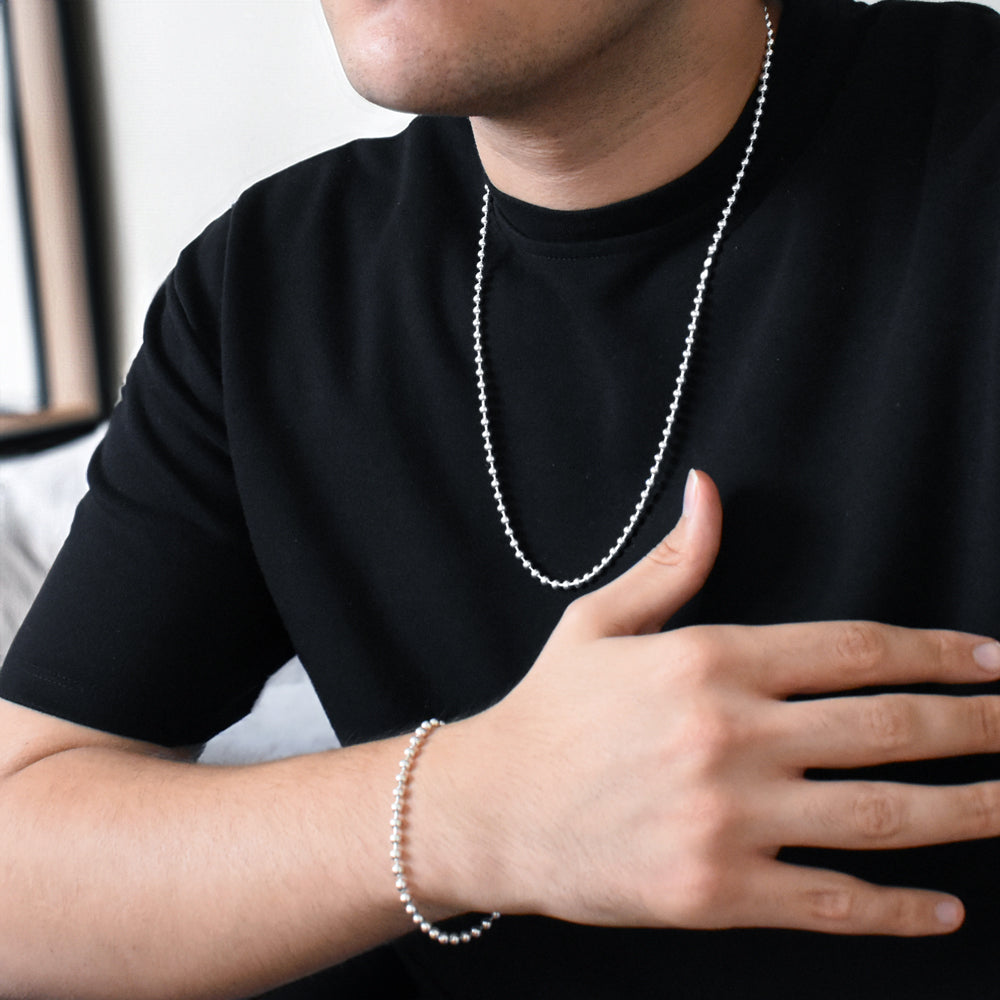 Ball chain 4mm -925 silver