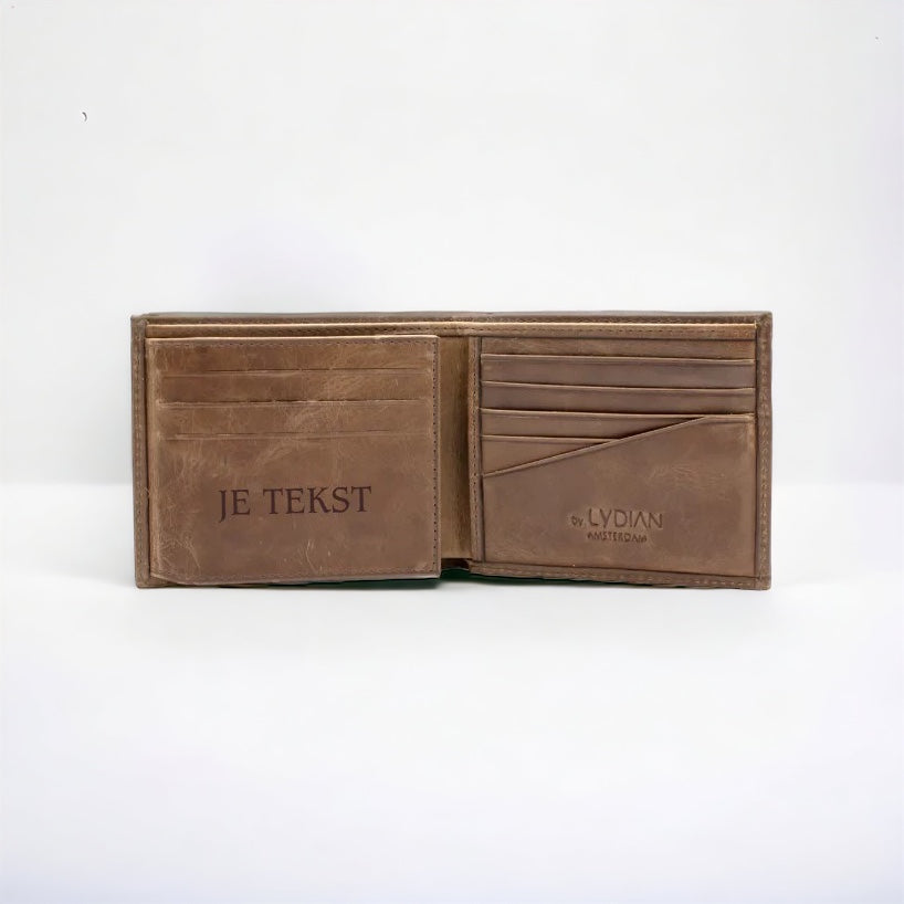 Brown Leather Wallet BLW777-CK