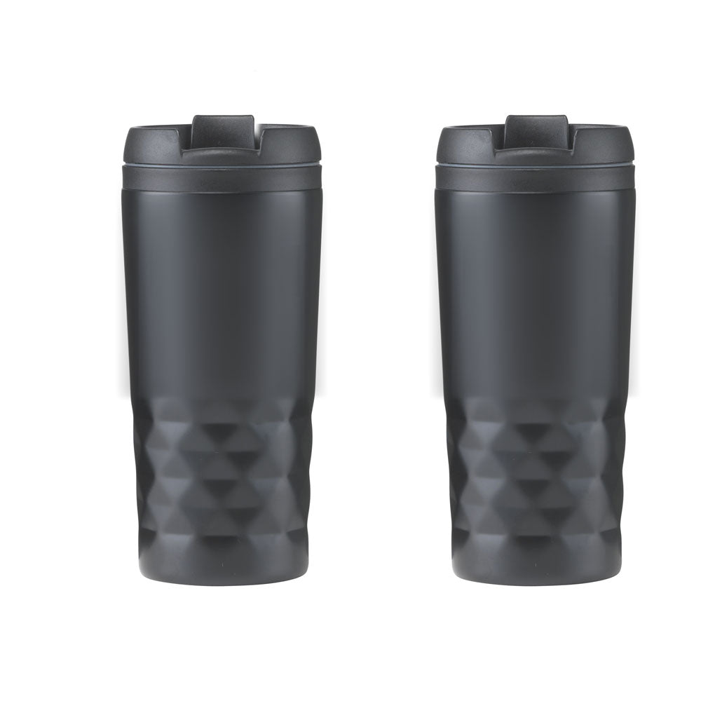 Graphic Mug thermos cup set with text