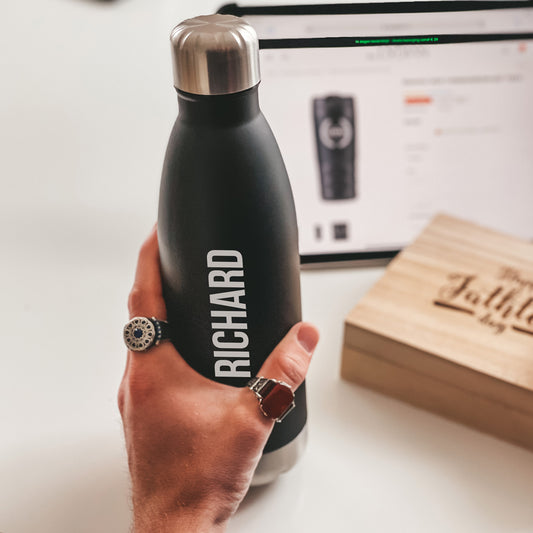 500 ml water bottle with text AC20069
