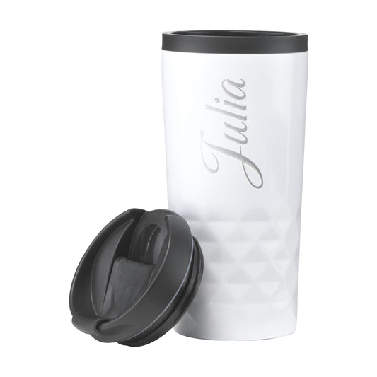 Graphic Mug thermos with text -4