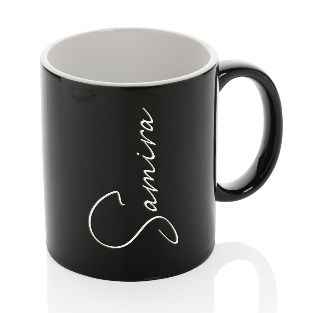 Ceramic classic mug with text 3