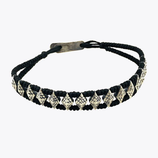 by LYDIAN Men's Bracelet 925s Silver ARLB-06