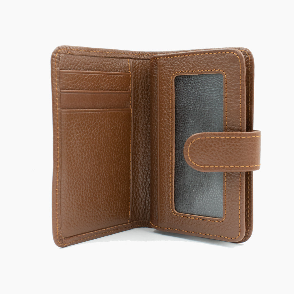 Brown Leather Cardholder 3304TT