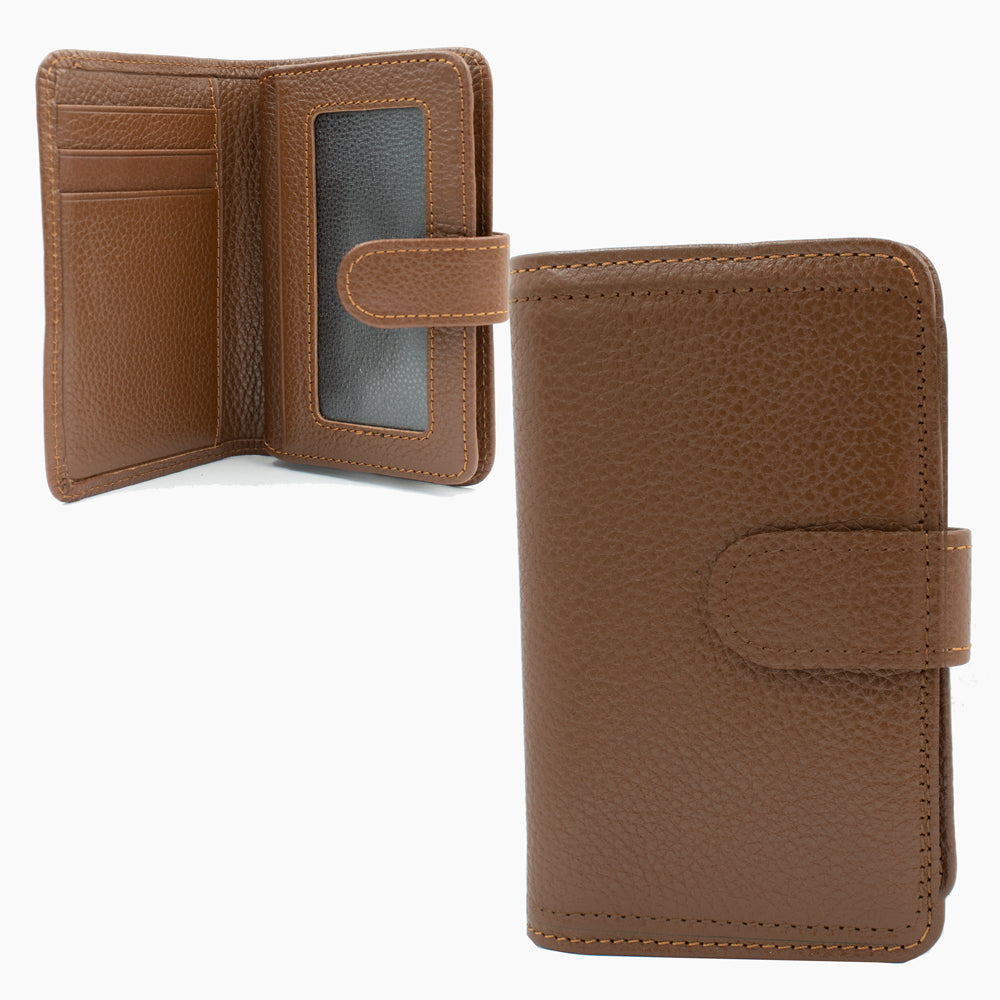Brown Leather Cardholder 3304TT