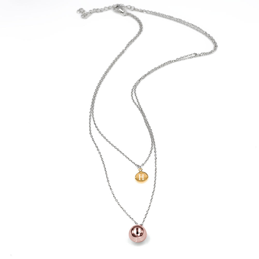 by LYDIAN 925 sterling silver necklace BLDS045
