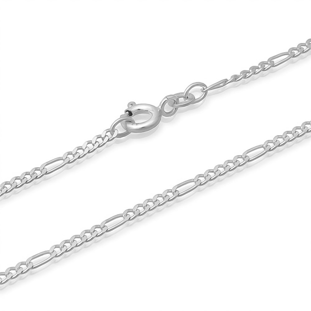 Silver figaro chain 2.2 mm BLMN012