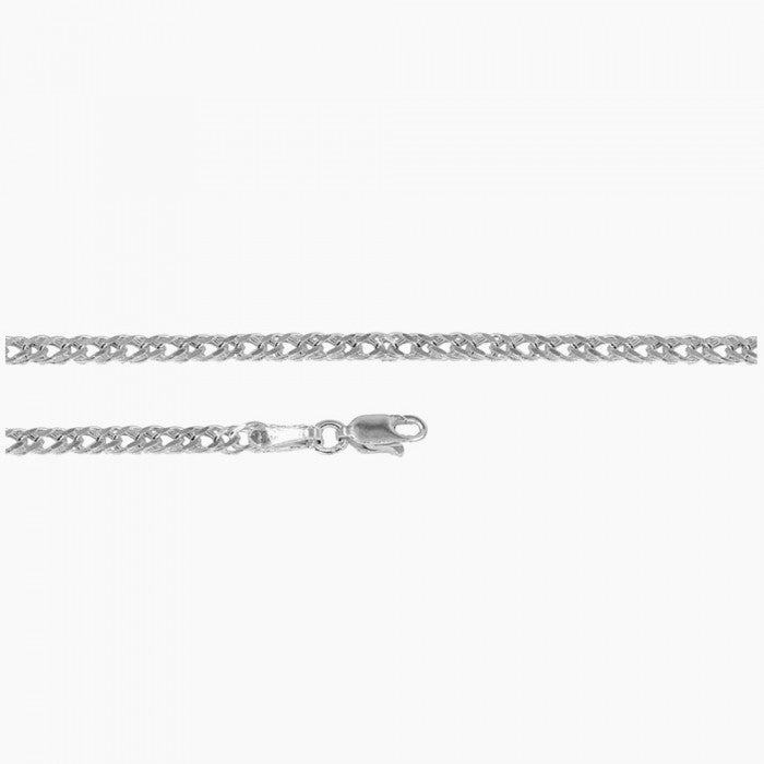 Curb Chain 3mm 925 Silver BLMN015