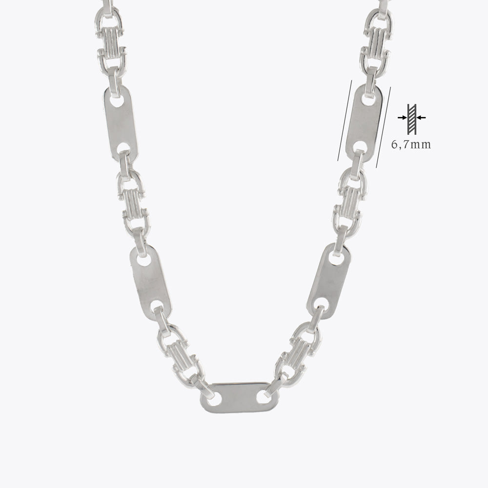 925 Silver Valter Chain 6.7mm BLMN020