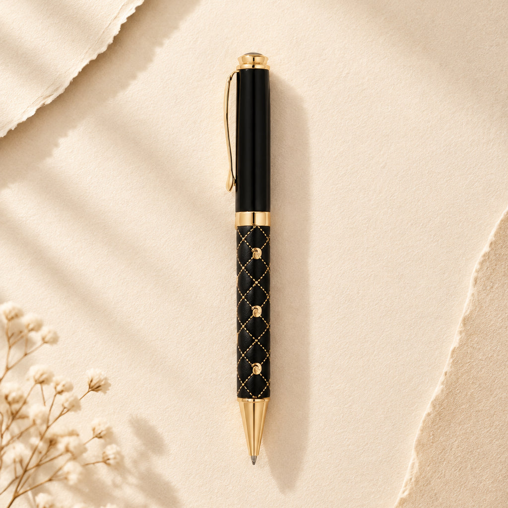 Gepersonaliseerde Penset - Schrijfset met Gegraveerde Houten Doosje BLP2115