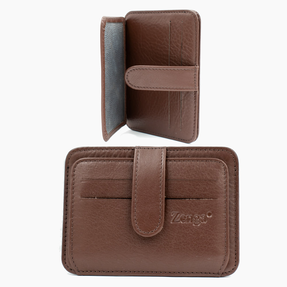 Brown Leather Card Holder 024-2