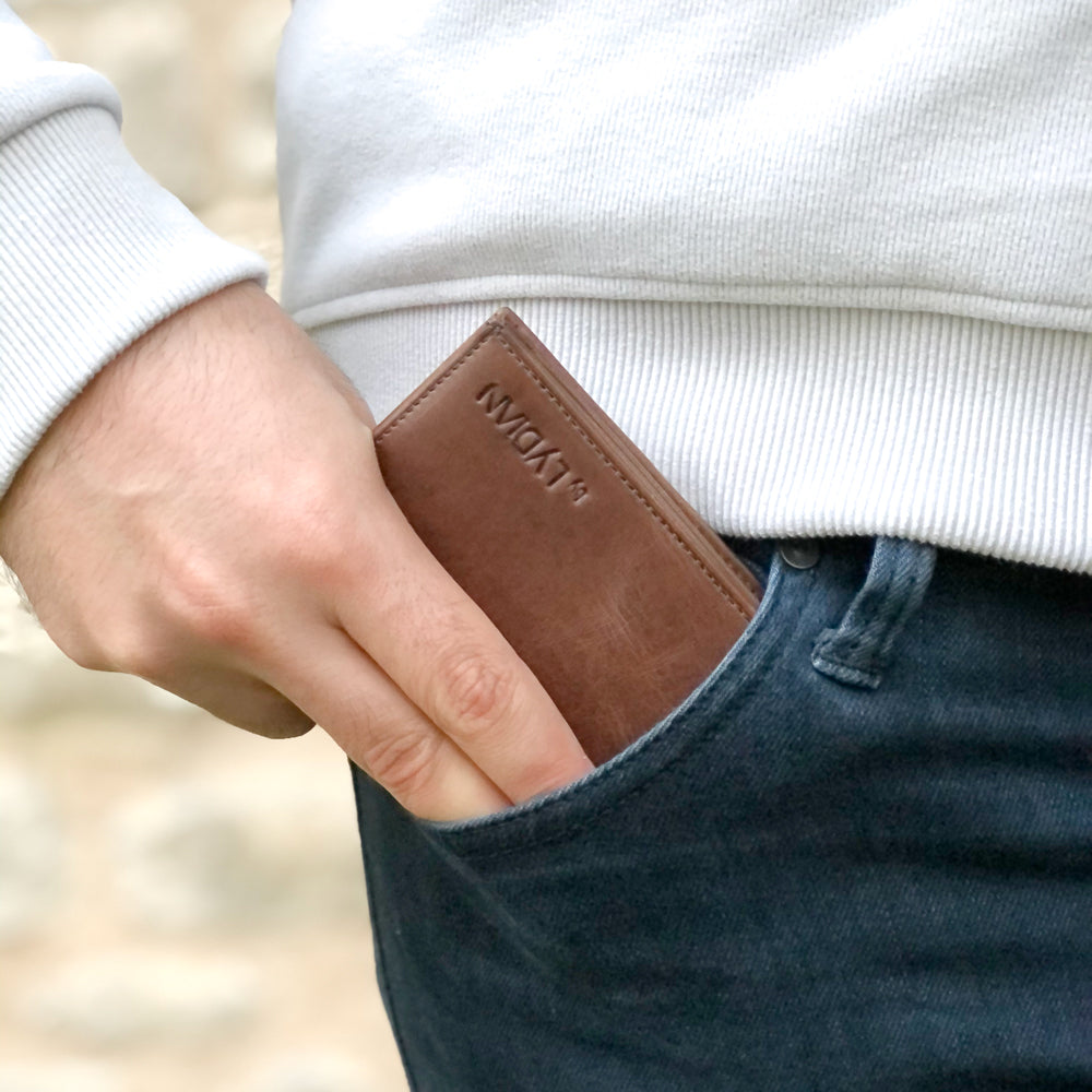 Brown Leather Wallet BLW050-GK