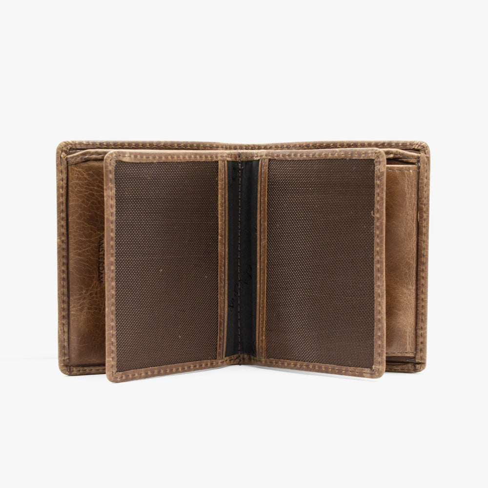 Brown Leather Wallet BLW703-CK