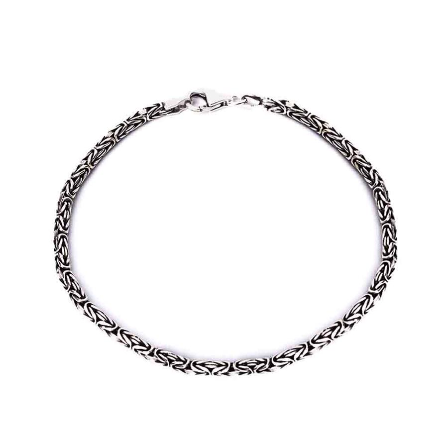 925 Sterling Silver King Chain Bracelet 4.5mm ORMB007