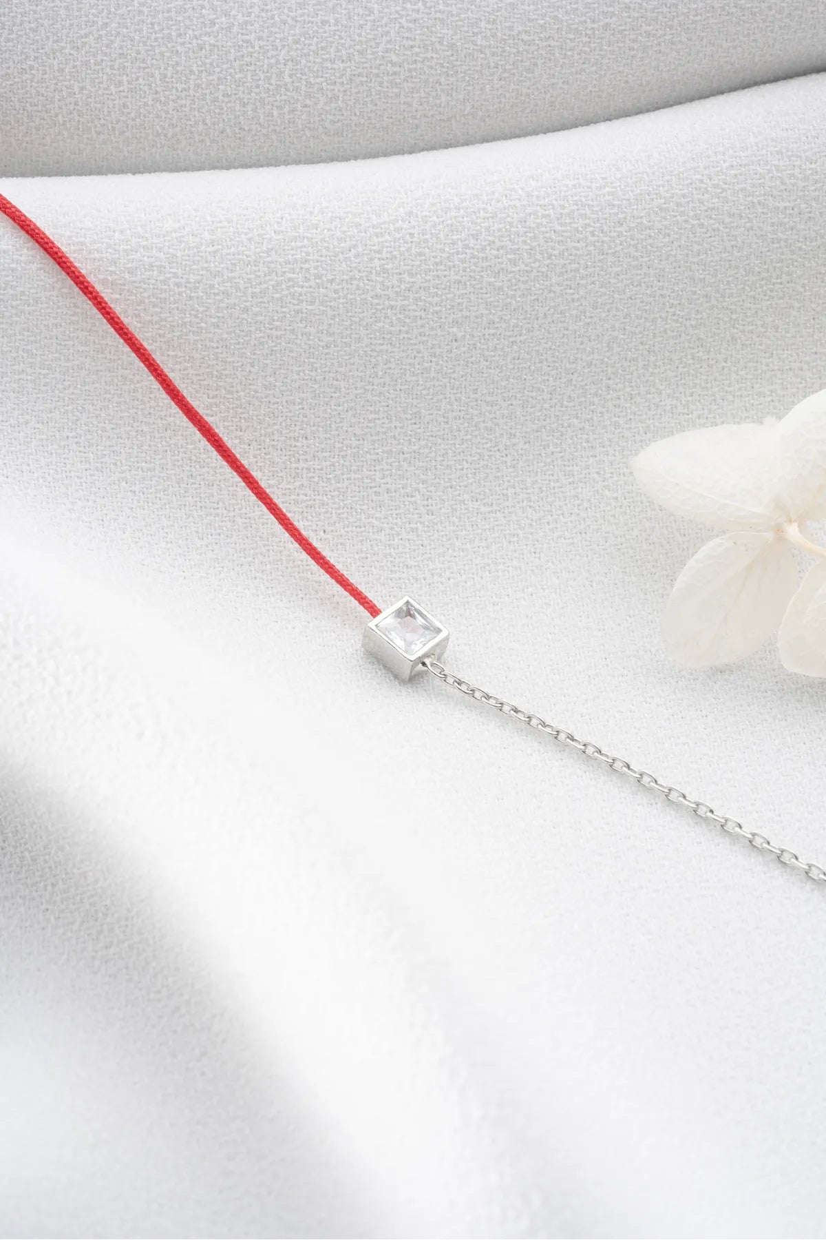 Red Spark Bracelet - 925 Silver