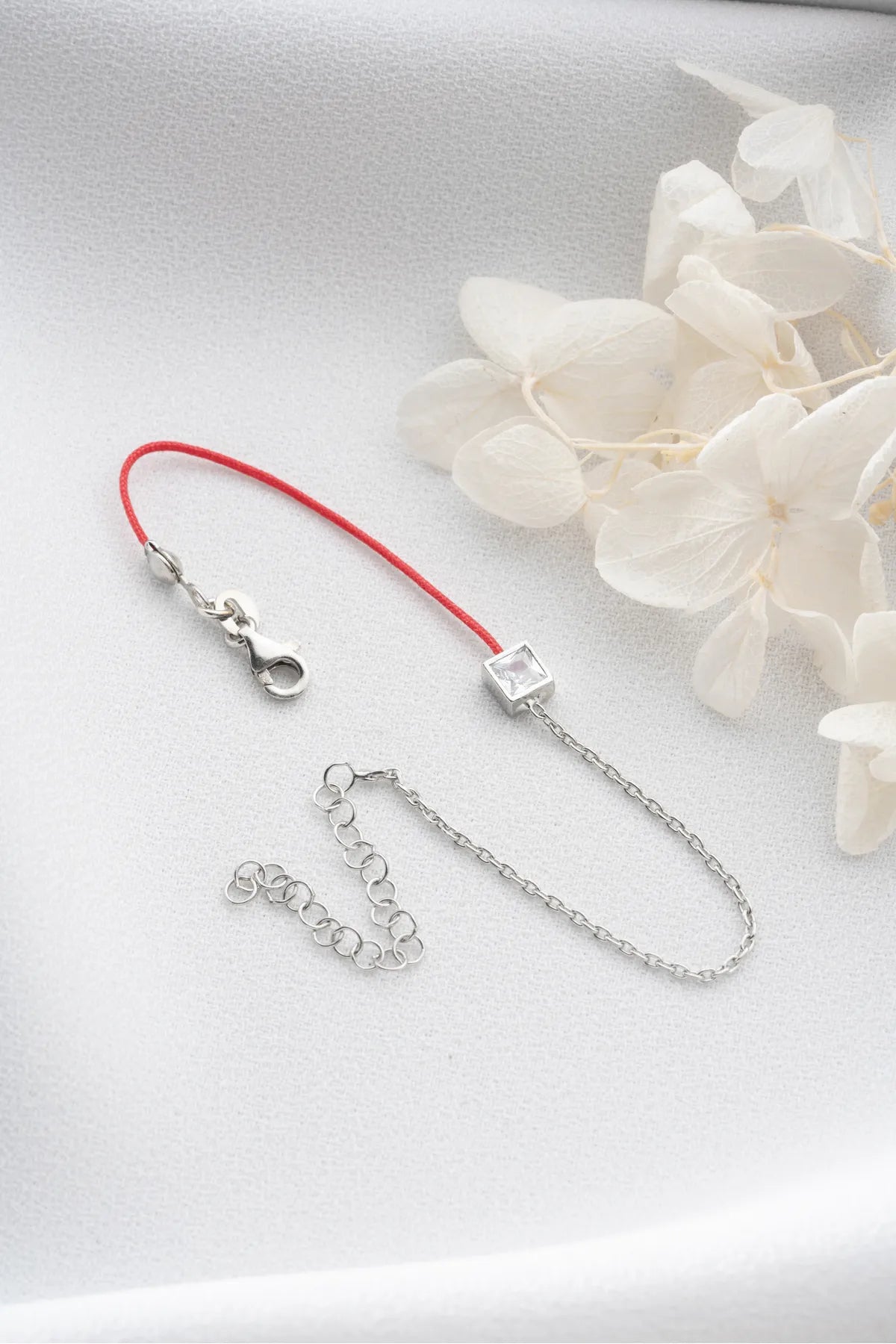 Red Spark Bracelet - 925 Silver