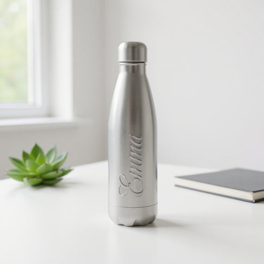 500 ml of water bottle with text AC20069-G