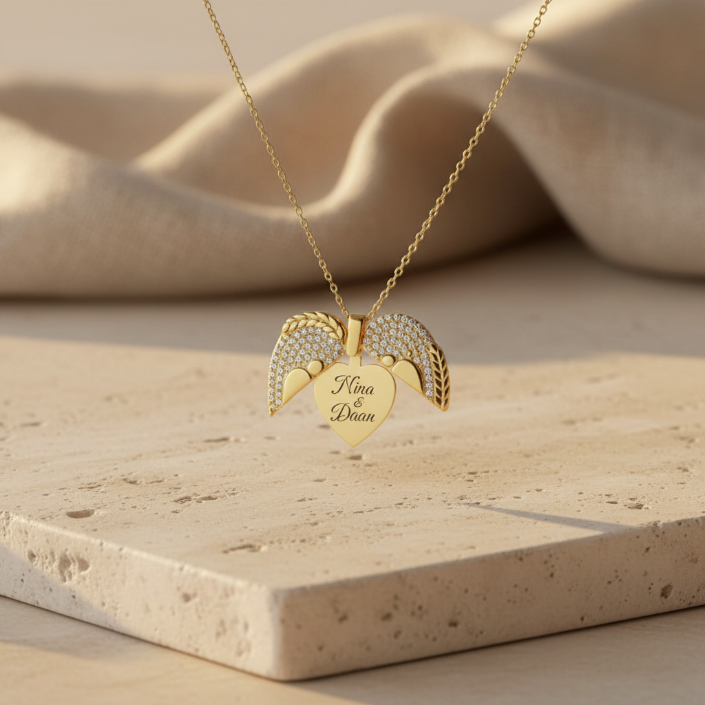 Personal Heart Shaped Love Necklace