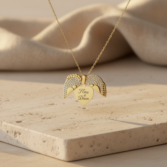 Personal Heart Shaped Love Necklace