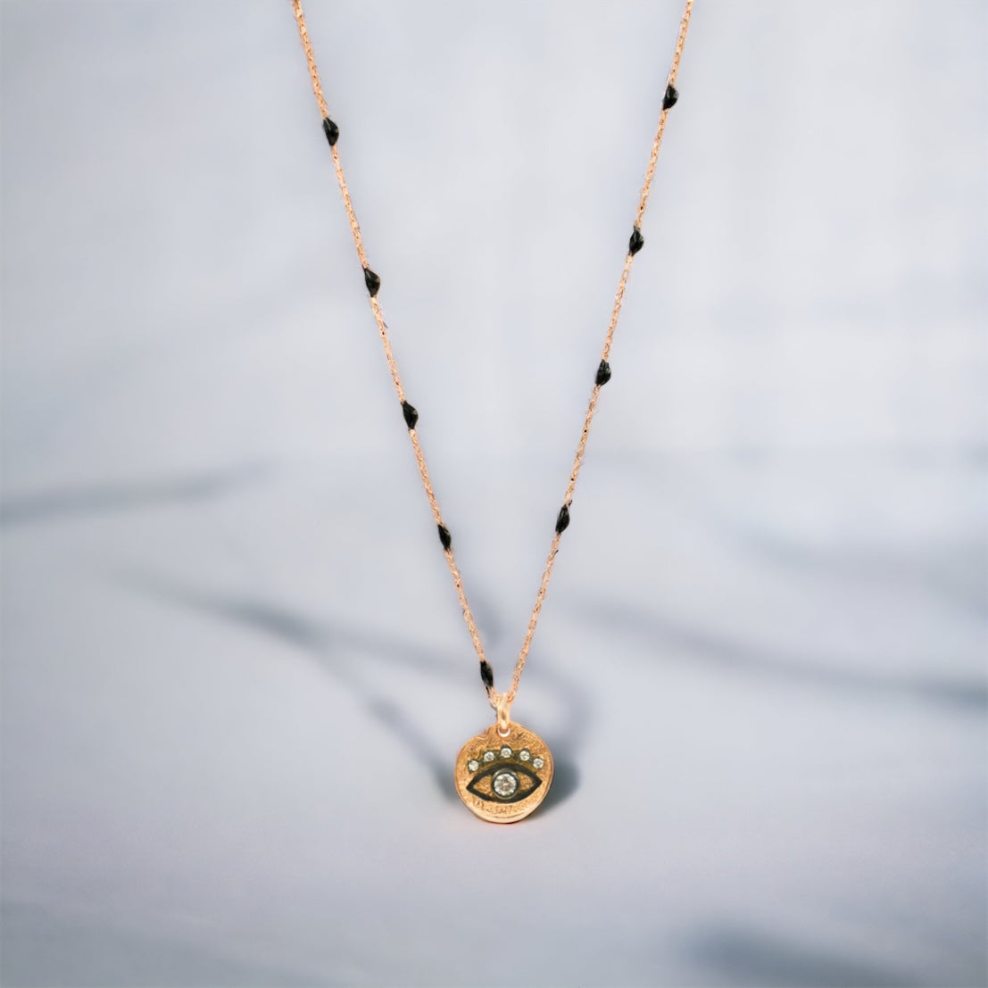 Necklace With Pendant Eye BLAR012-R