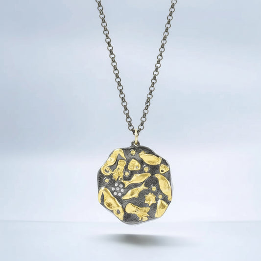 Dance of the Ocean Necklace BLAR030