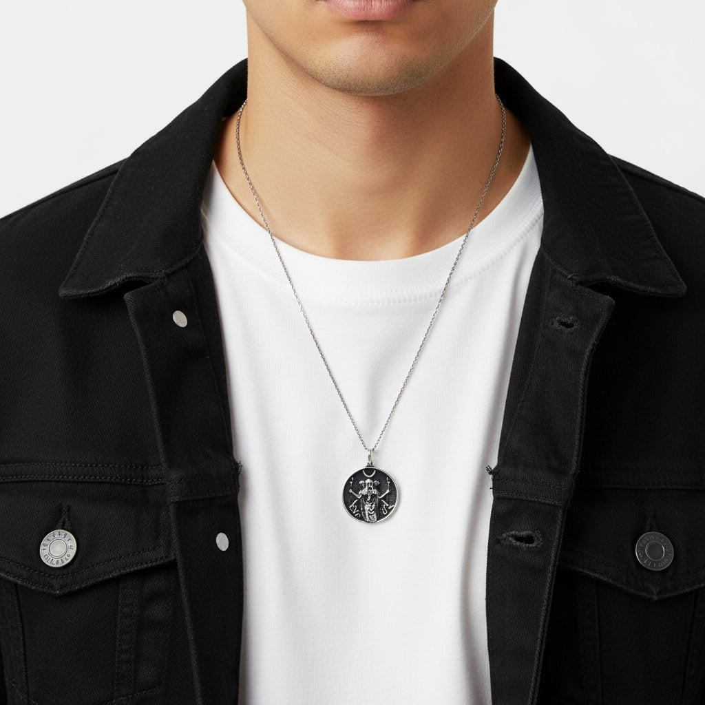 Moon Goddess Locket - Necklace Pendant