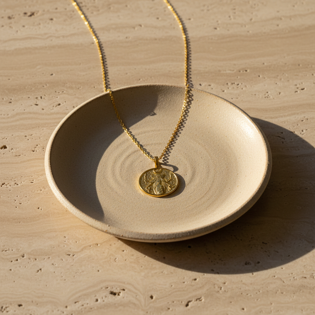 Moon Goddess Locket - Necklace Pendant