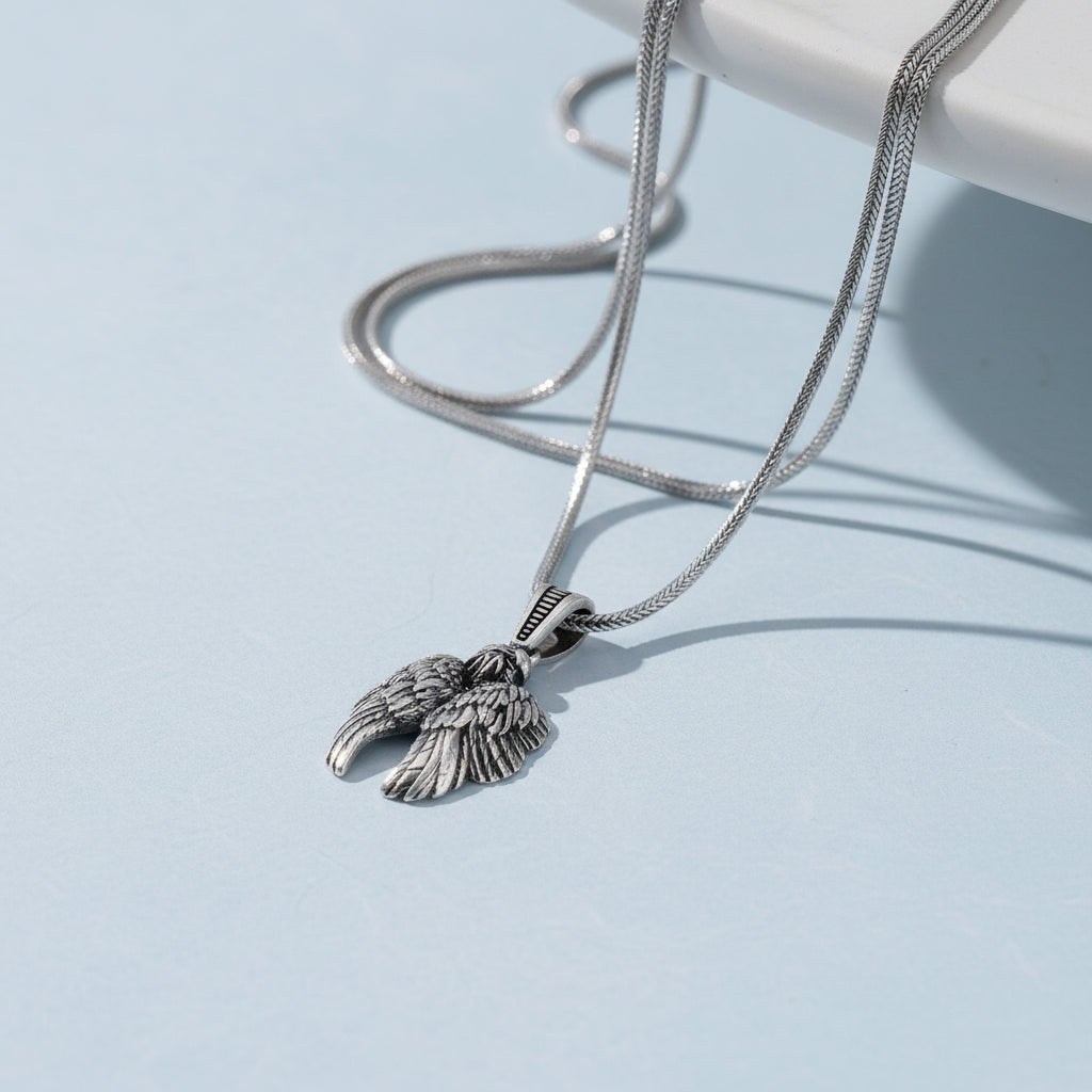 925 Zilver Adelaar Herenketting