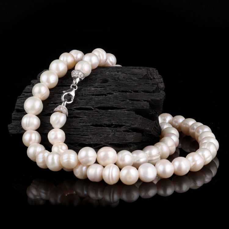 925 Zilver Clip Sluiting Cultuurparel Halsketting – 50 cm