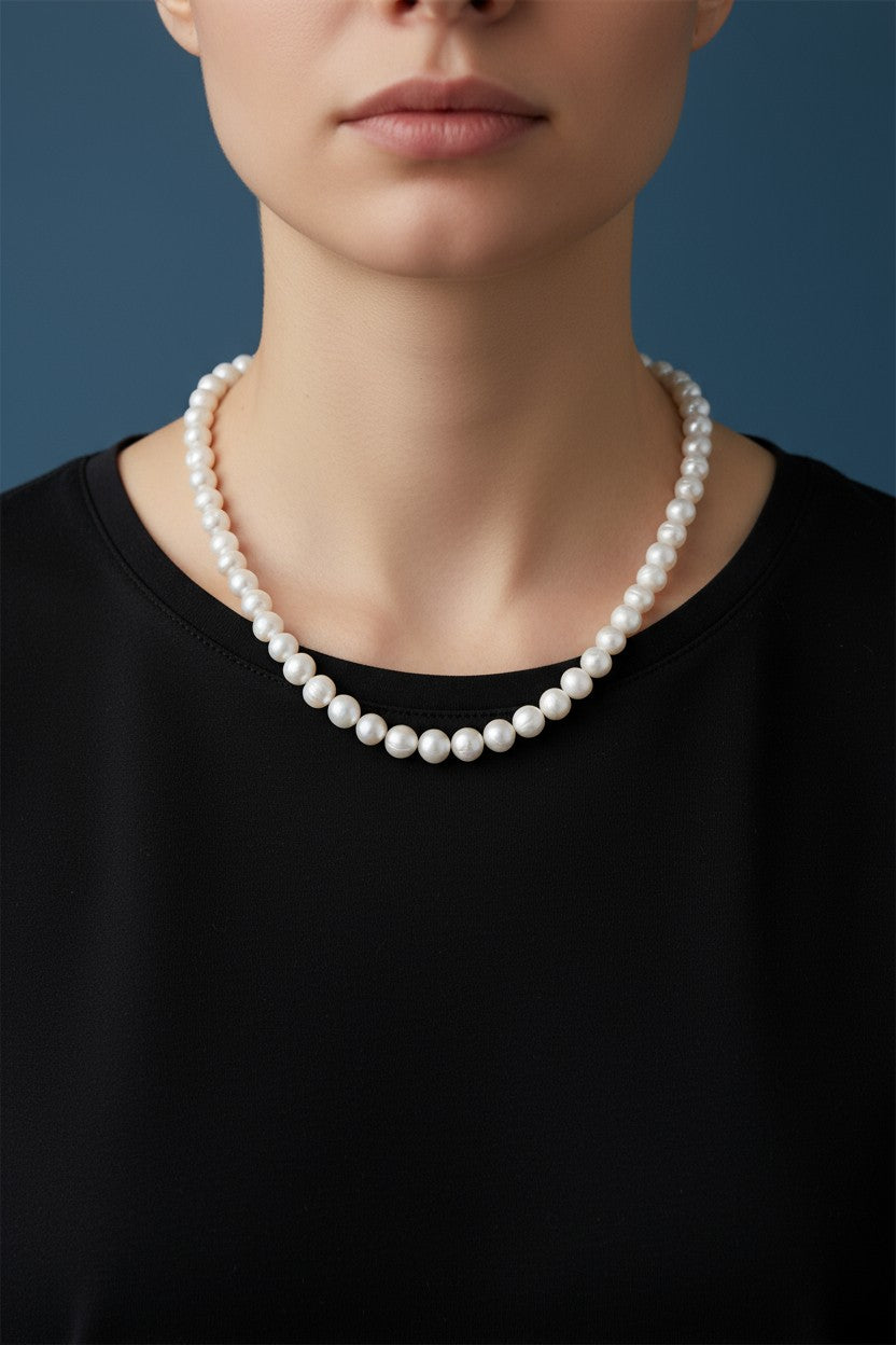 parel Halsketting – 50 cm