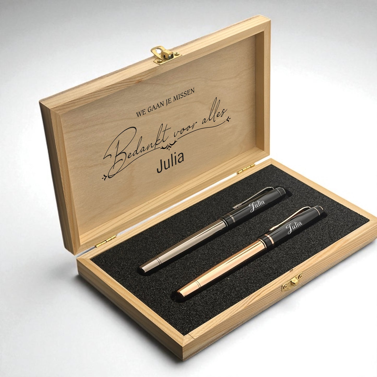 Gepersonaliseerde Penset - Schrijfset met Doosje 1219R4
