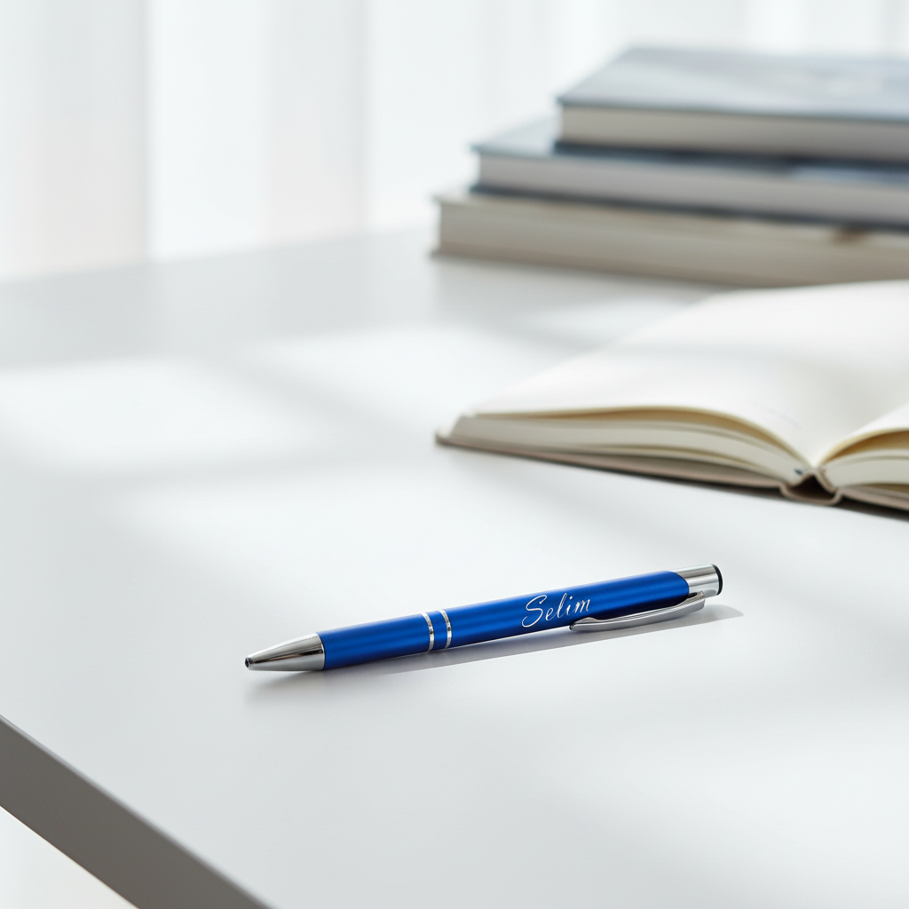 Personalized Ballpoint Pen - Writing Set With Engraved Wooden Box BLP2002