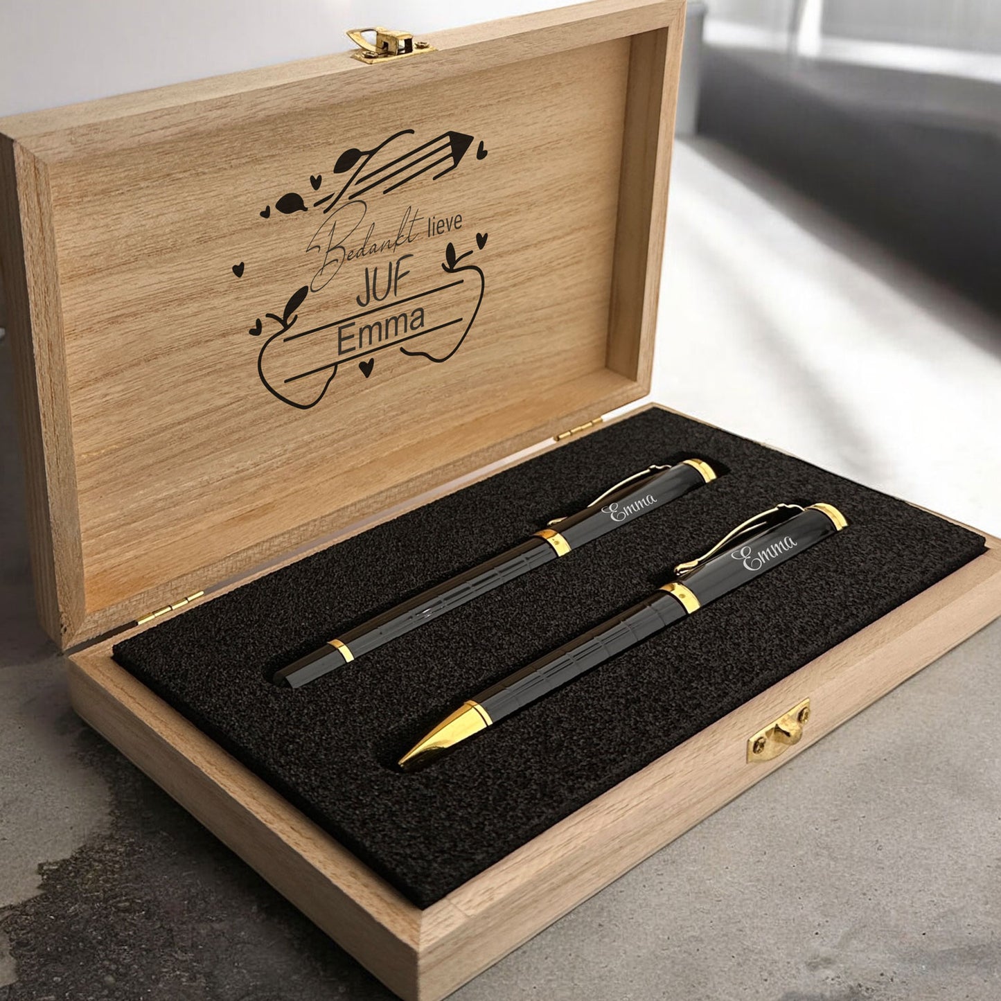 Personalized Pen Set - Writing Set with Box BLP2165S