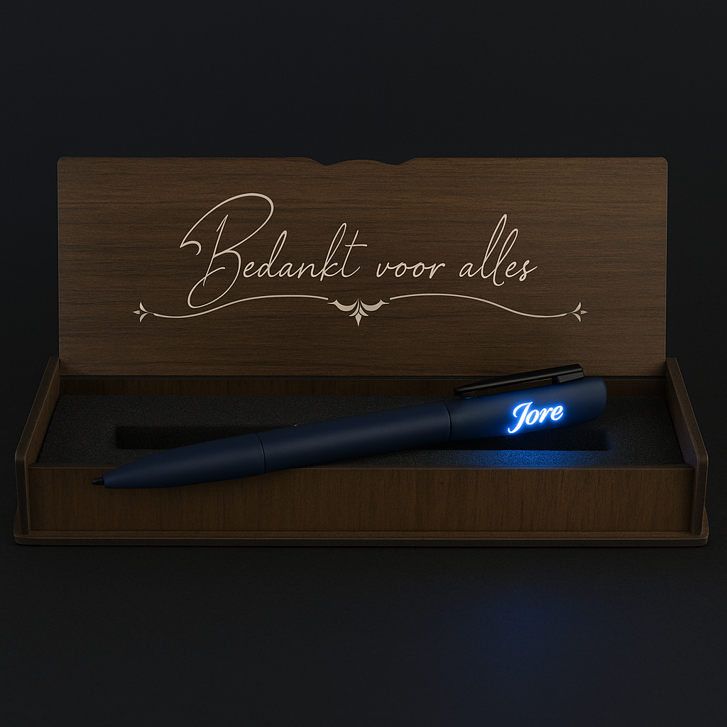 Personalized LED Metal Ballpoint Pen