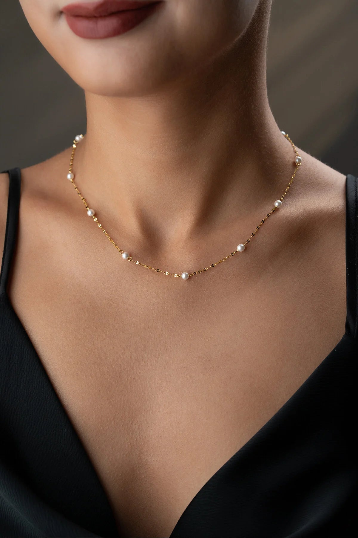Elegantelijn - Pearl Chain of 925 Silver