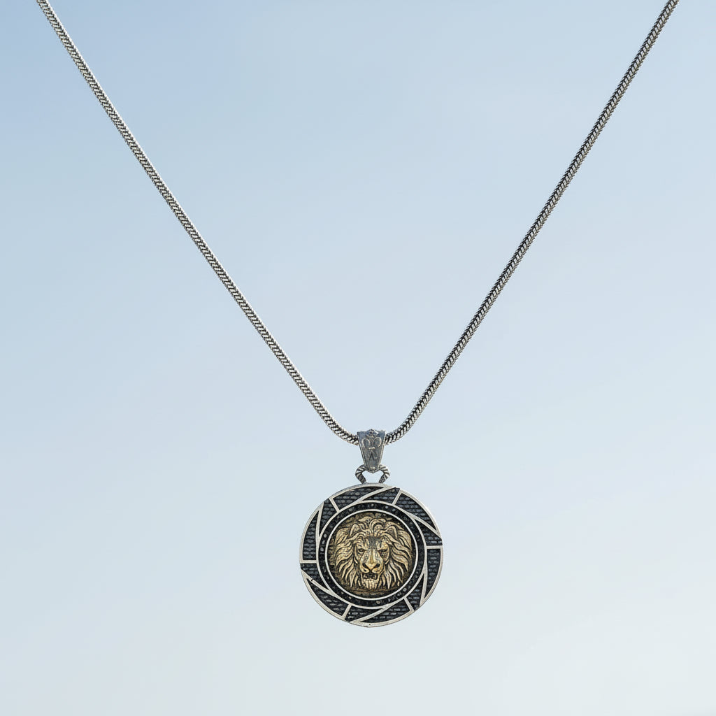 Heren ketting Leeuw Kettinghanger BLYDK322